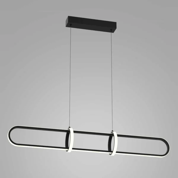 Lampa wisząca RING CERRILA PND-29772750-1A-BK - Italux