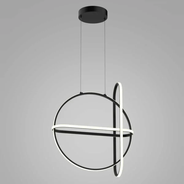 Lampa wisząca RING CERRILA PND-29772750-3A-BK - Italux