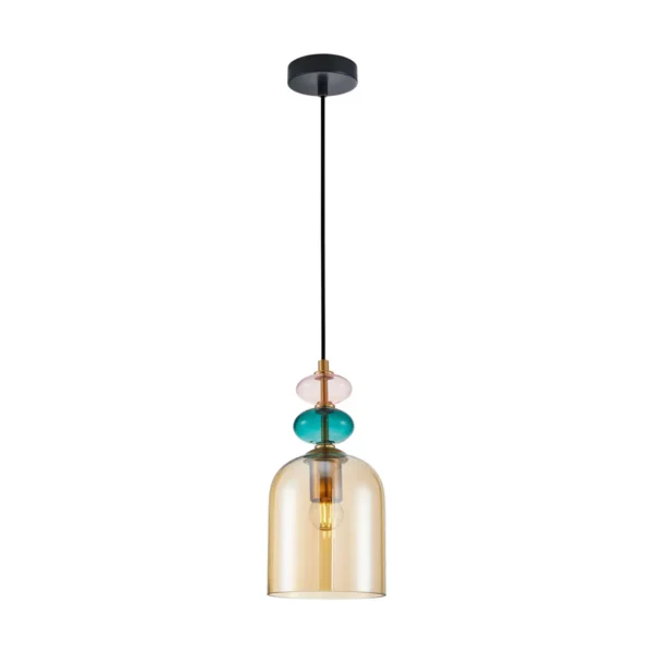 Lampa wisząca Busco PND-30263-1B-BRO-AMB - Italux