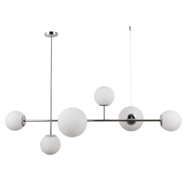 Lampa loft wisząca Vailante PND-31221-6B-CH chrom – Italux