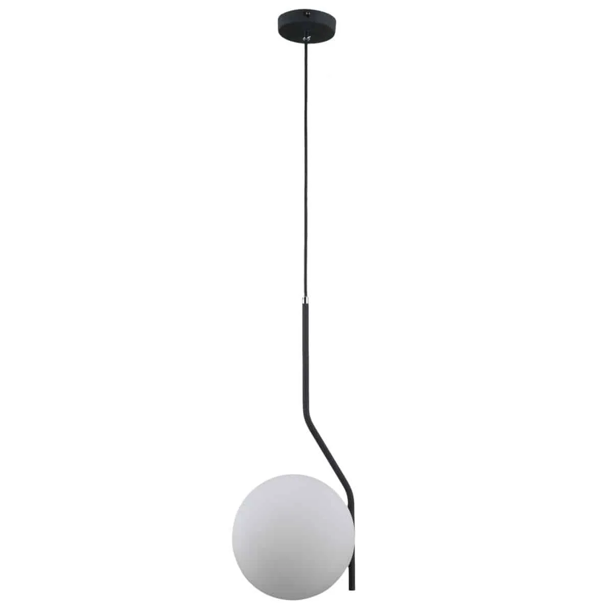 Lampa wisząca nowoczesna CARIMI PND-3300-1-BK - Italux