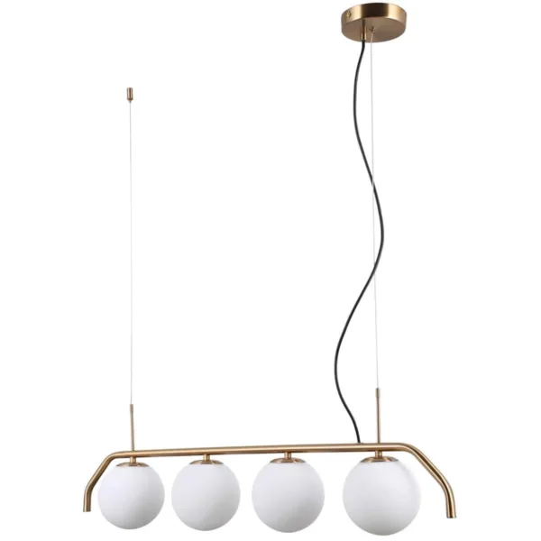 Lampa wisząca nowoczesna CARIMI PND-3300-4-HBR - Italux