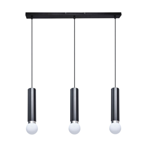 Lampa wisząca Macera PND-33849-3-BK - Italux