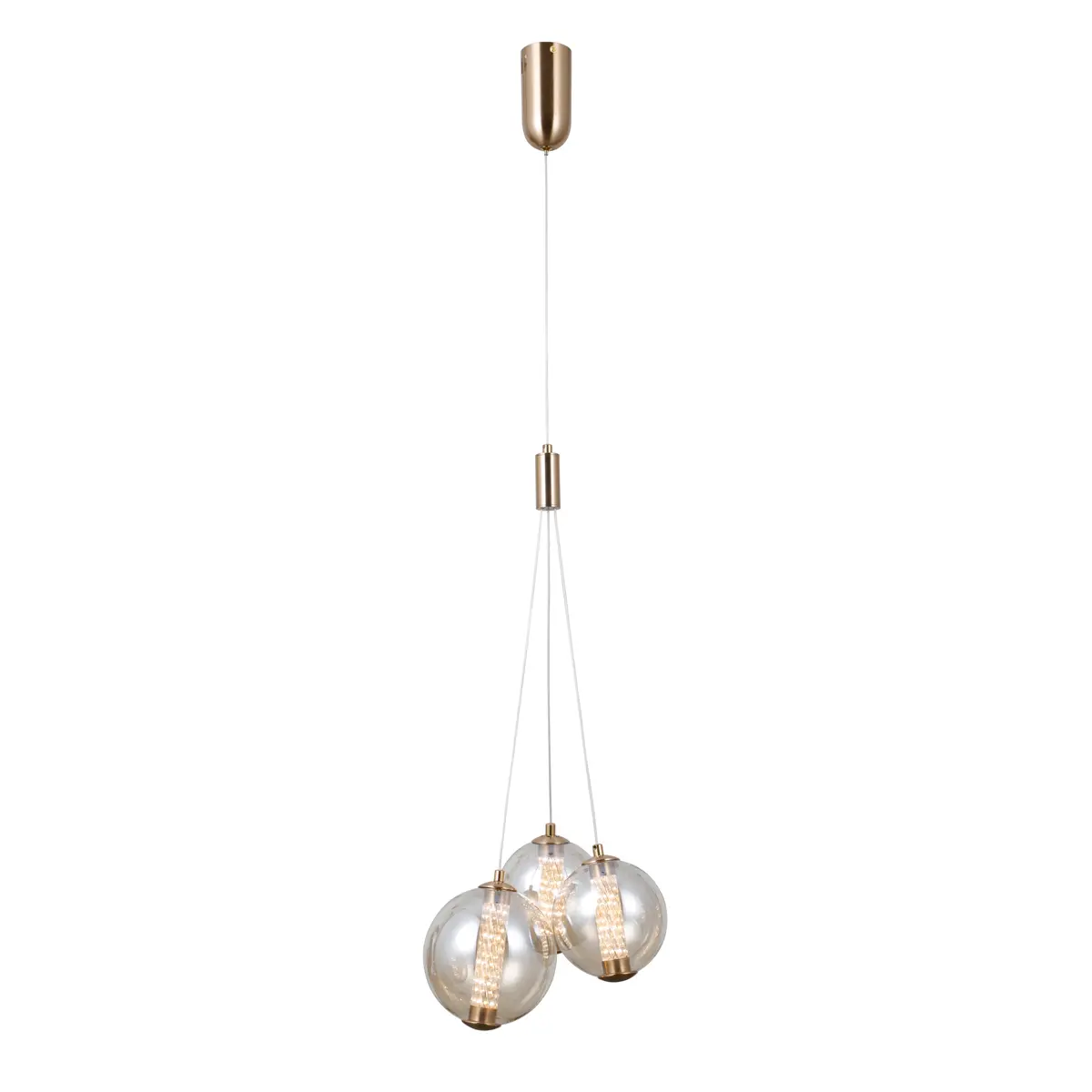 Lampa wisząca Butero PND-34359-3-HBR-AMB - Italux