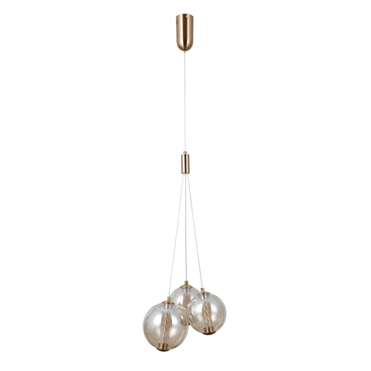 Lampa wisząca Butero PND-34359-3-HBR-AMB - Italux - obrazek 2