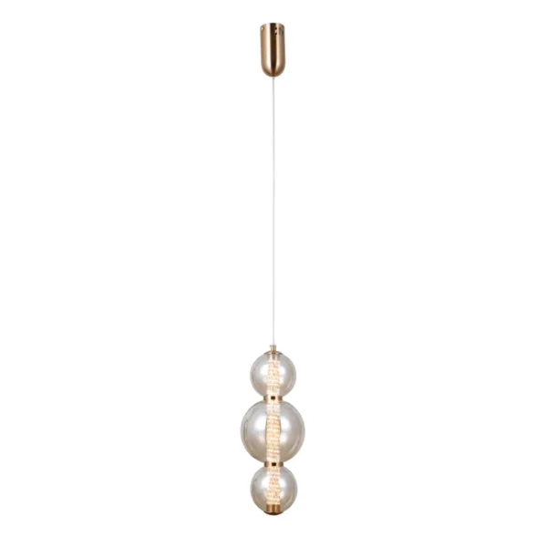 Lampa wisząca Butero PND-34359-3V-HBR-AMB - Italux