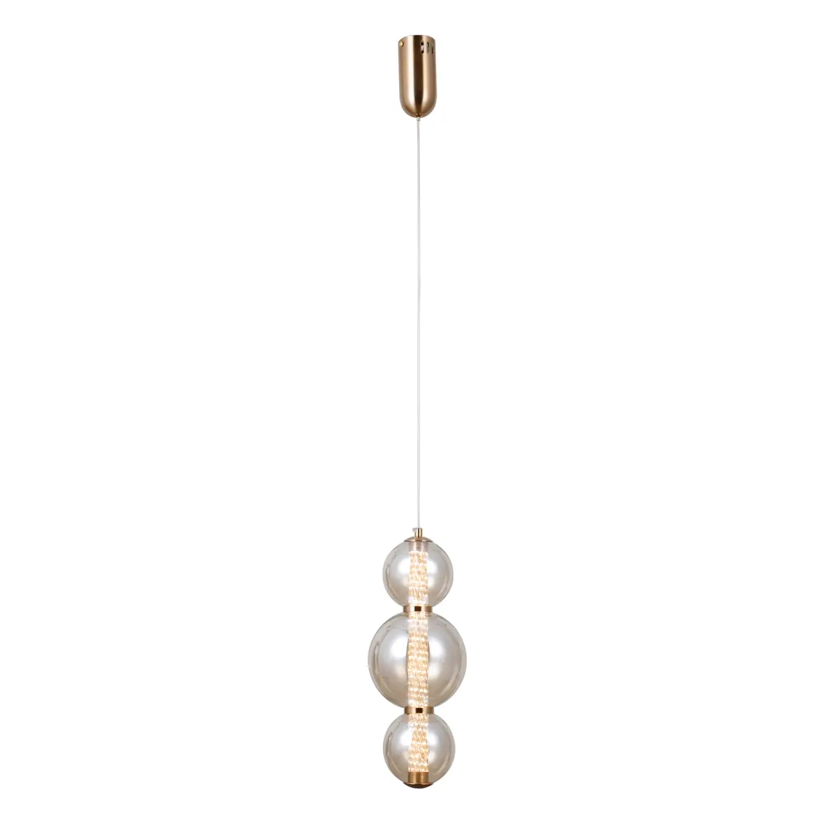 Lampa wisząca Butero PND-34359-3V-HBR-AMB - Italux