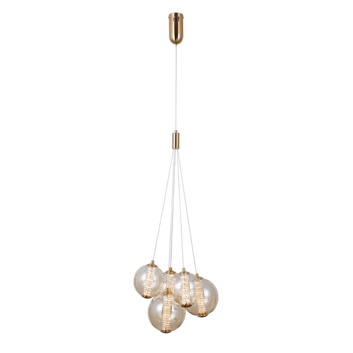 Lampa wisząca Butero PND-34359-5-HBR-AMB - Italux