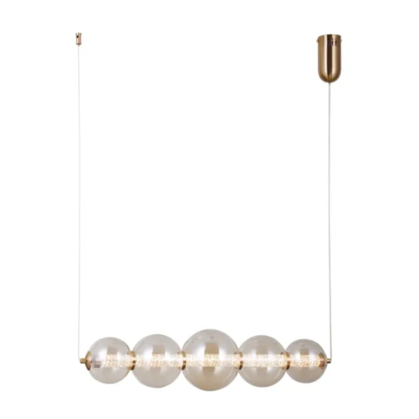 Lampa wisząca Butero PND-34359-5H-HBR-AMB - Italux