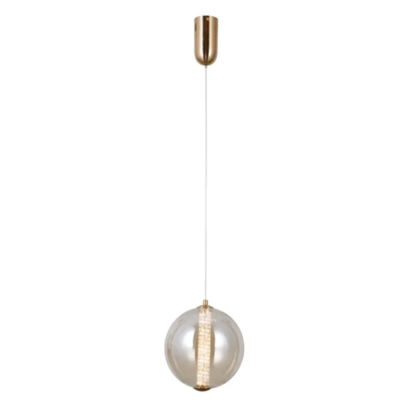 Lampa wisząca Butero PND-34359-M-HBR-AMB - Italux