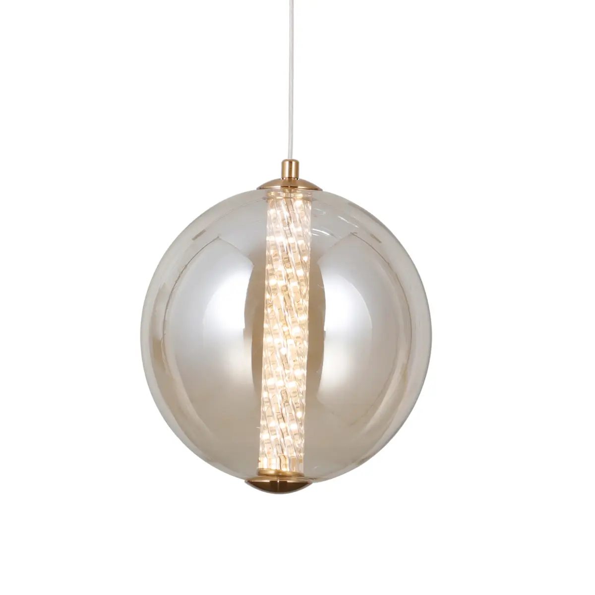 Lampa wisząca Butero PND-34359-M-HBR-AMB - Italux - obrazek 3