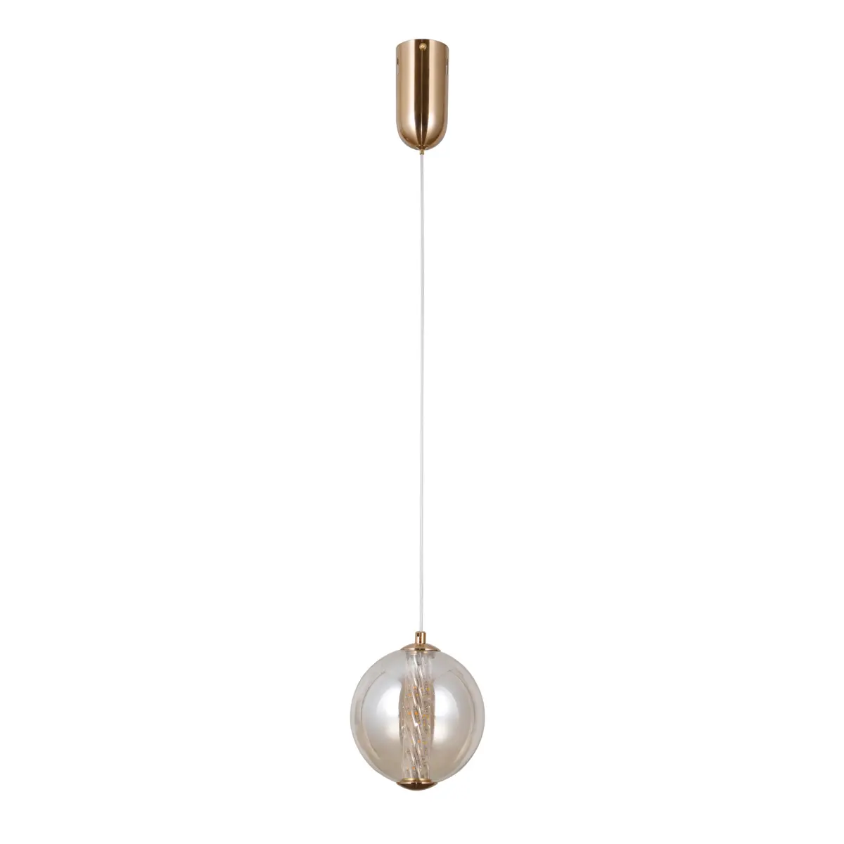 Lampa wisząca Butero PND-34359-S-HBR-AMB - Italux - obrazek 2