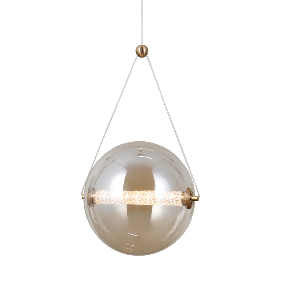 Lampa wisząca Rastia PND-34361-L-HBR-AMB - Italux - obrazek 3