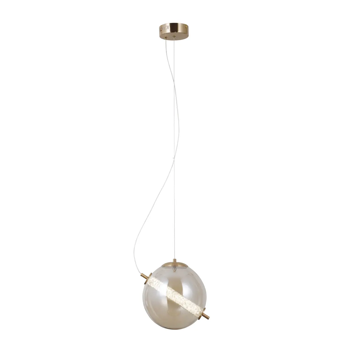 Lampa wisząca Nola PND-34366-HBR-AMB - Italux - obrazek 2