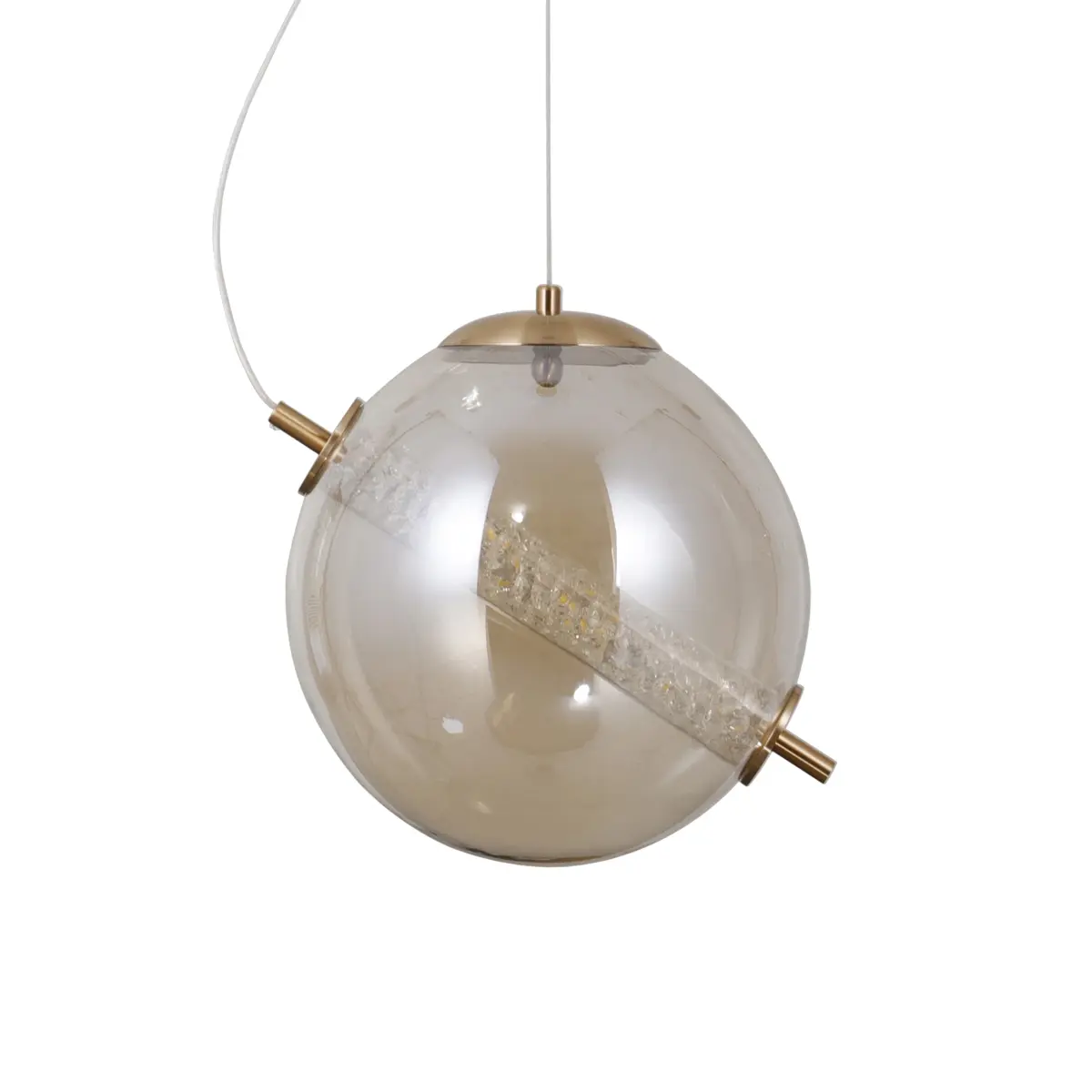 Lampa wisząca Nola PND-34366-HBR-AMB - Italux - obrazek 4