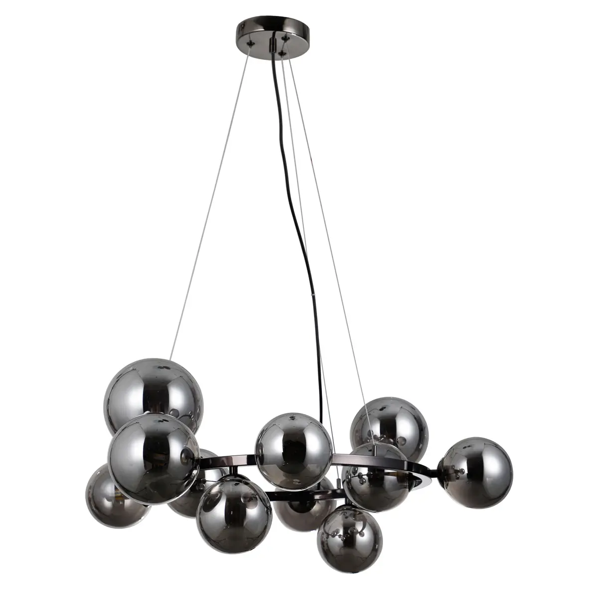 Lampa designerska wisząca Canello PND-406007-11A-BCR- Italux