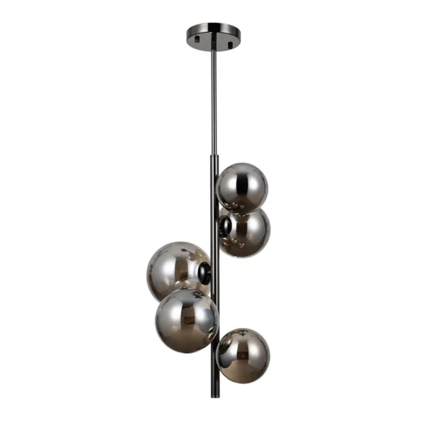 Lampa designerska wisząca Canello PND-406007-V5A-BCR- Italux
