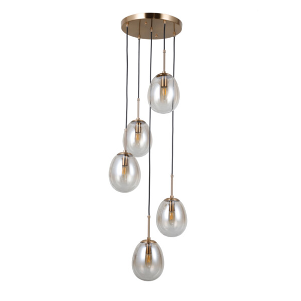 Lampa wisząca Meolo PND-40825-5-GD - Italux