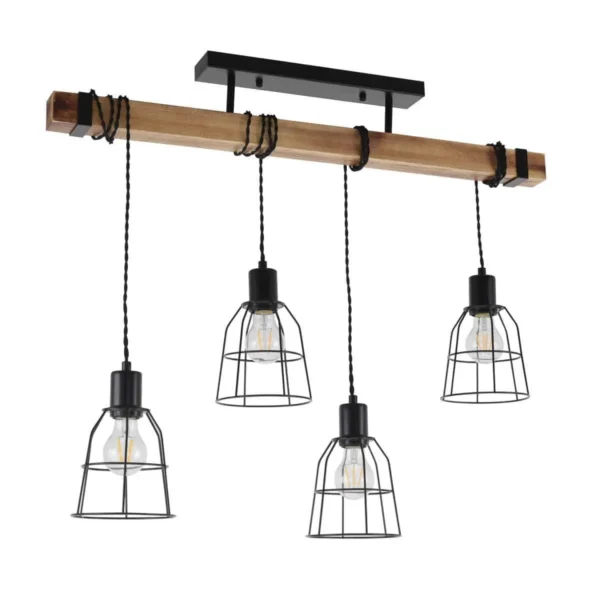 Lampa loft wisząca PONTE PND-4290-4-L - Italux