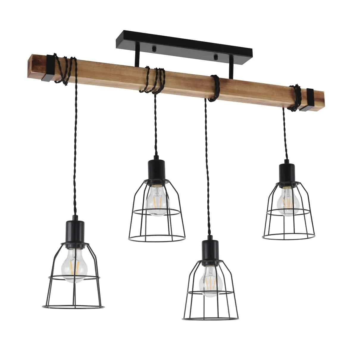 Lampa loft wisząca PONTE PND-4290-4-L - Italux