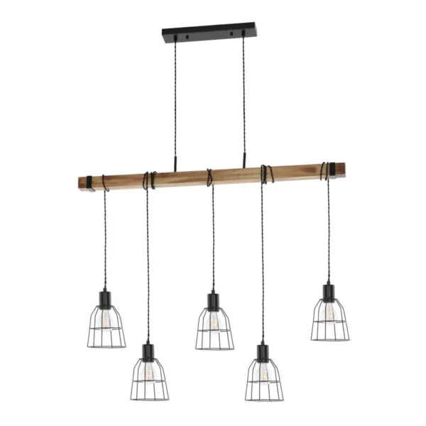 Lampa loft wisząca PONTE PND-4290-5-L - Italux