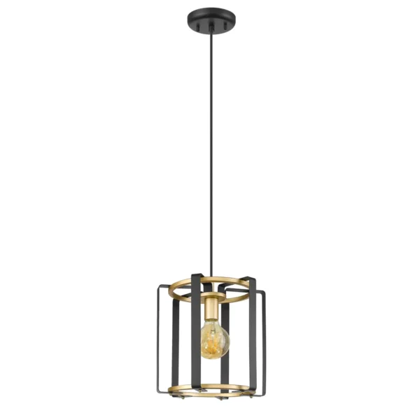 Lampa wisząca Primero PND-44003-1-BK-GD- Italux