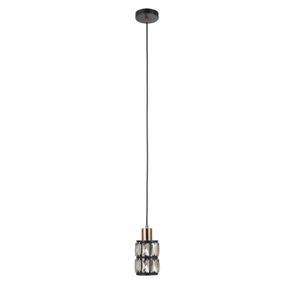 Lampa wisząca Menfi PND-44236-1-BK-GD - Italux