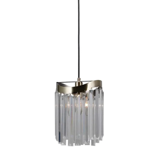 Lampa kryształowa wisząca Sabriga PND-44544-1 antyczny brąz – Italux