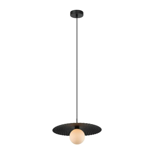 Lampa stylowa wisząca Malor PND-4602-1-XL-BK - Italux