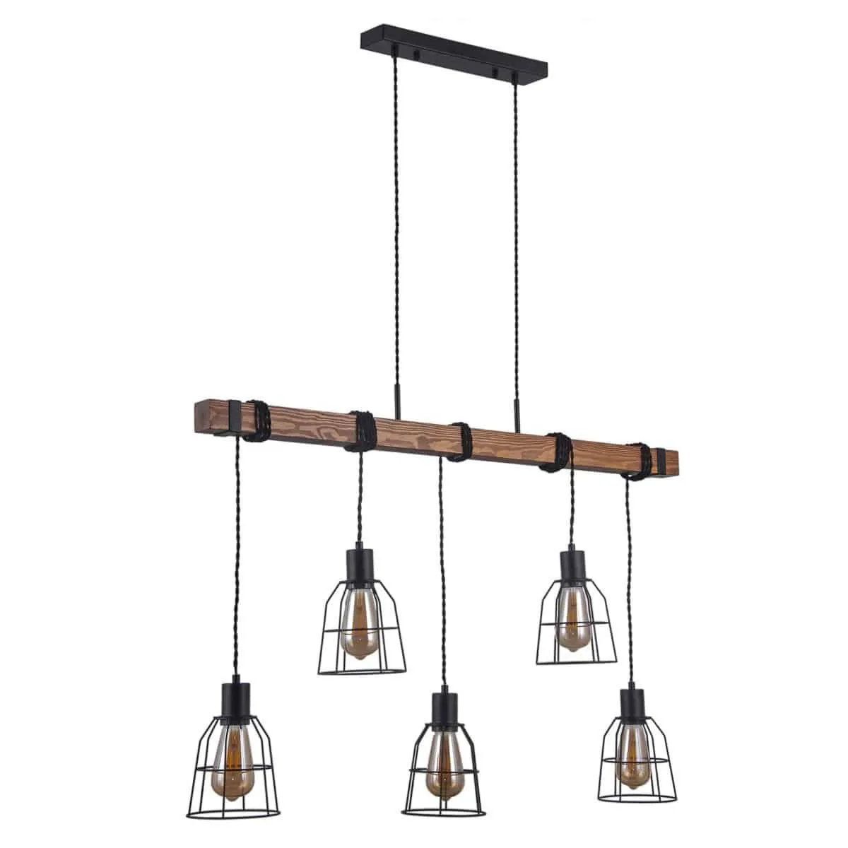 Lampa loft wisząca REDA PND-4793-5-L - Italux