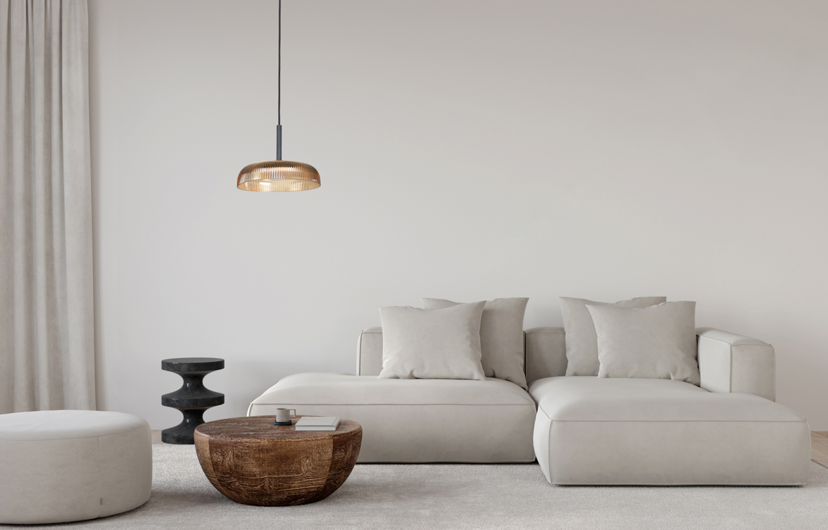 Lampa wisząca Colle PND-48529-BK-YLL - Italux - obrazek 2