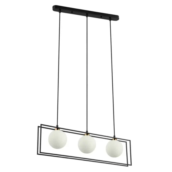 Lampa loft wisząca GROSETTA PND-53423-3-BK - Italux
