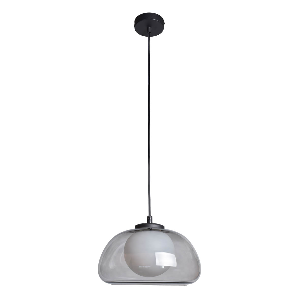 Lampa wisząca Ainale PND-54637-1-BK-SG - Italux