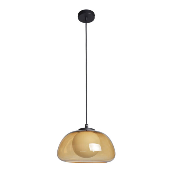 Lampa wisząca Ainale PND-54637-1-BK-YLL - Italux