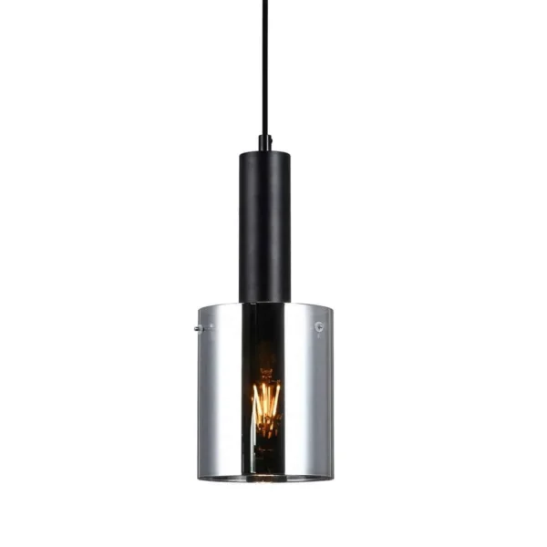 Lampa wisząca nowoczesna SARDO PND-5581-1-BK+SG - Italux