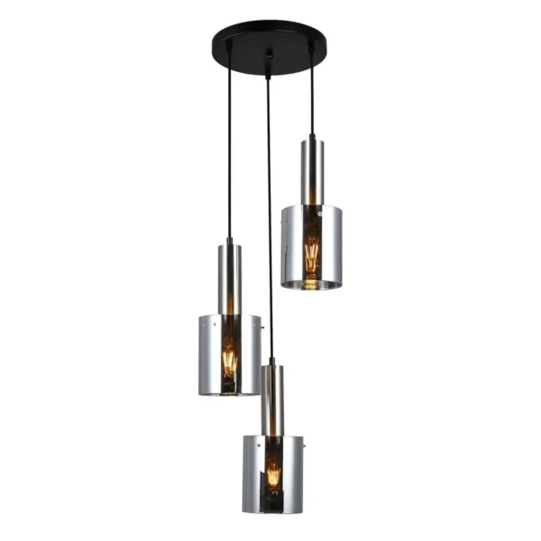 Lampa nad stół wisząca nowoczesna SARDO PND-5581-3A-SC+SG - Italux