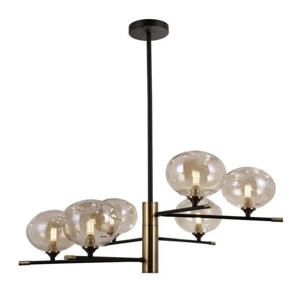 Lampa wisząca Mesta PND-58856-6-MB-AB - Italux