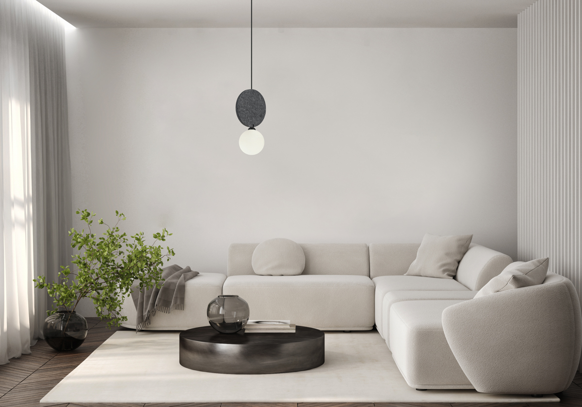 Lampa wisząca Andrea PND-59779-1M-GR - Italux - obrazek 2