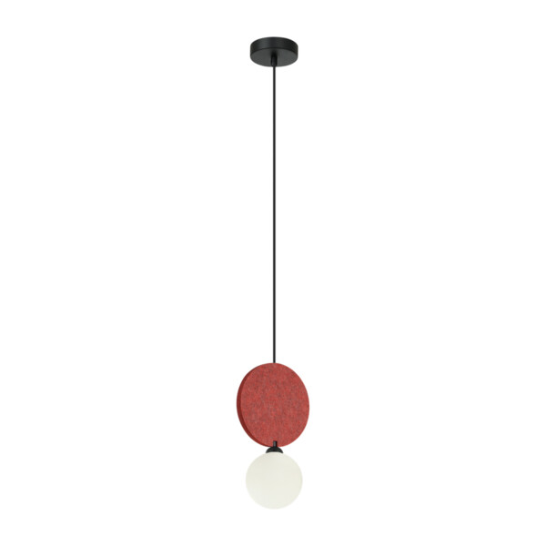 Lampa wisząca Andrea PND-59779-1M-RED - Italux