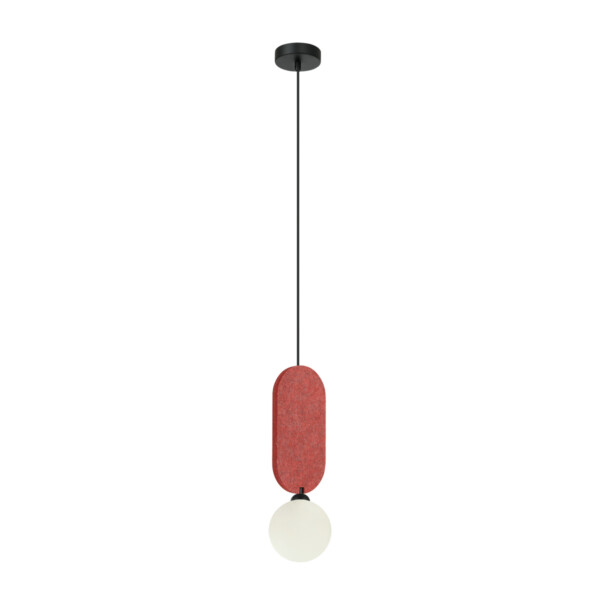 Lampa wisząca Lorenzo PND-59815-1-RED - Italux