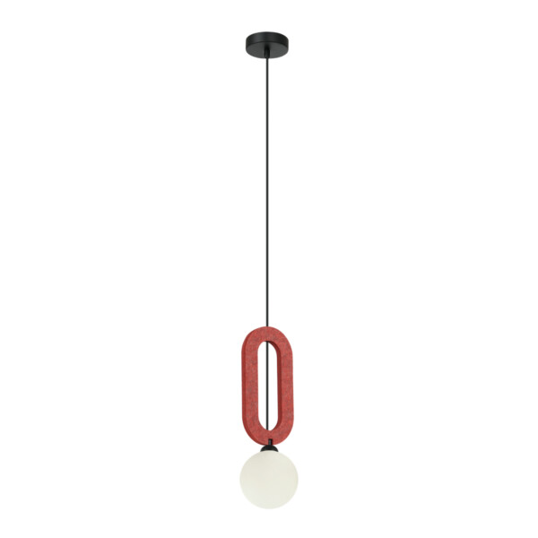 Lampa wisząca Masso PND-59839-1-RED - Italux
