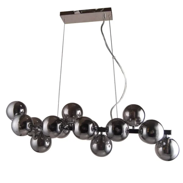 Lampa loft wisząca Marbelio PND-6161-16 CH+SM chrom – Italux