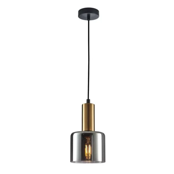 Lampa loft wisząca SANTIA PND-65342-1-BRO+SG - Italux