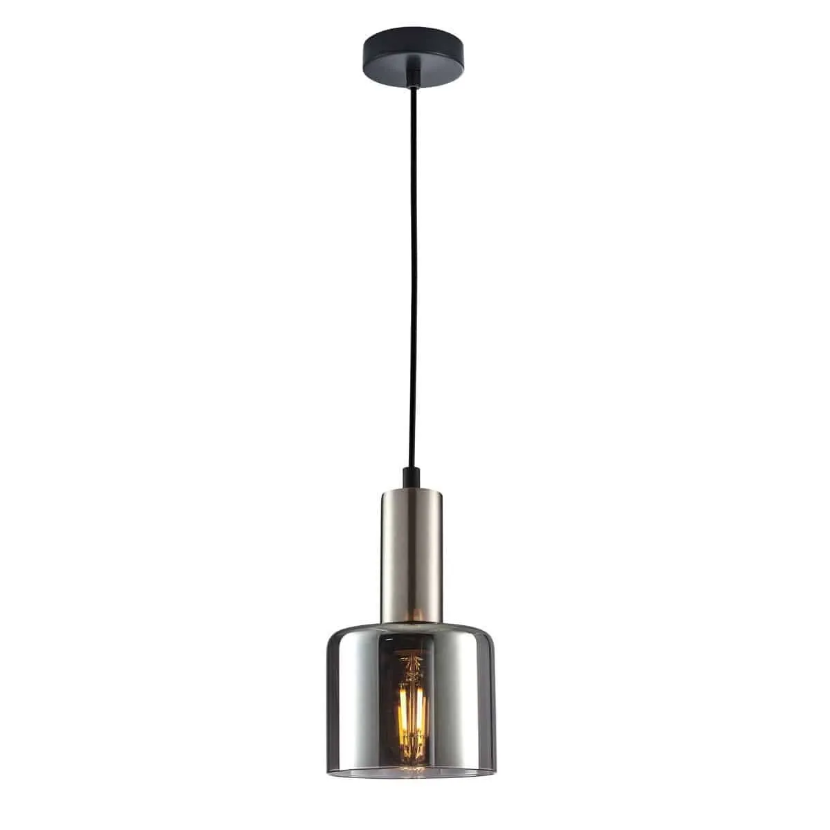 Lampa loft wisząca SANTIA PND-65342-1-SC+SG - Italux