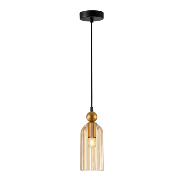 Lampa wisząca Narisa PND-74839-1-GD-AMB - Italux