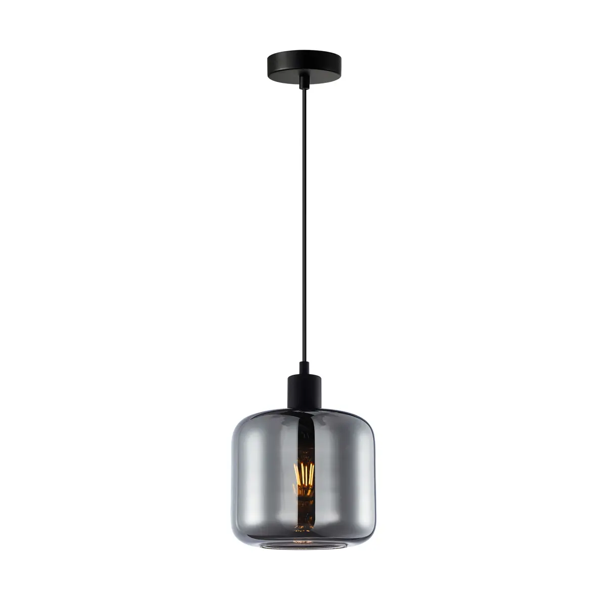 Lampa wisząca Maluna PND-74920-1-BK-SG - Italux