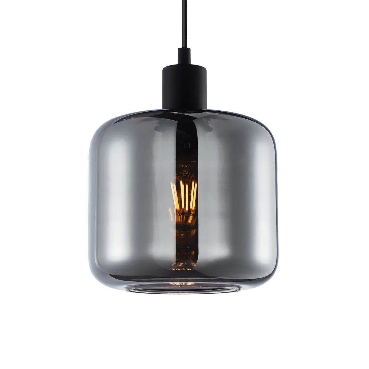 Lampa wisząca Maluna PND-74920-1-BK-SG - Italux - obrazek 3