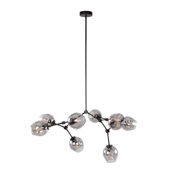Lampa wisząca Ferral PND-75075-8-BK-SG - Italux