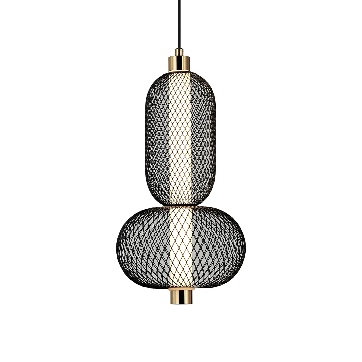 Lampa wisząca Marco PND-84283-2-BK - Italux - obrazek 3
