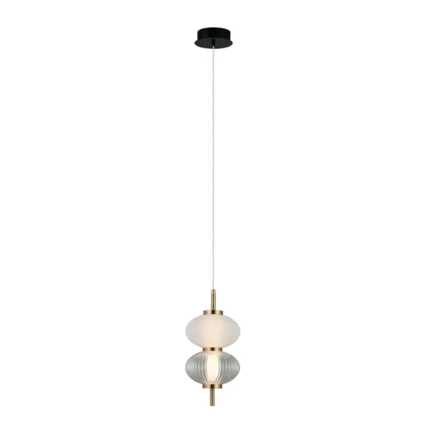 Lampa wisząca Testa PND-84938-2-BK - Italux